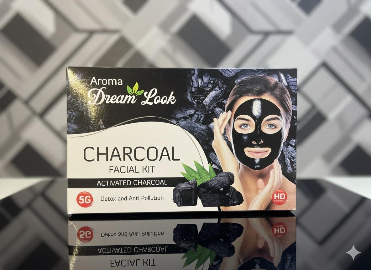 Aroma Dream Look Charcoal Facial Kit