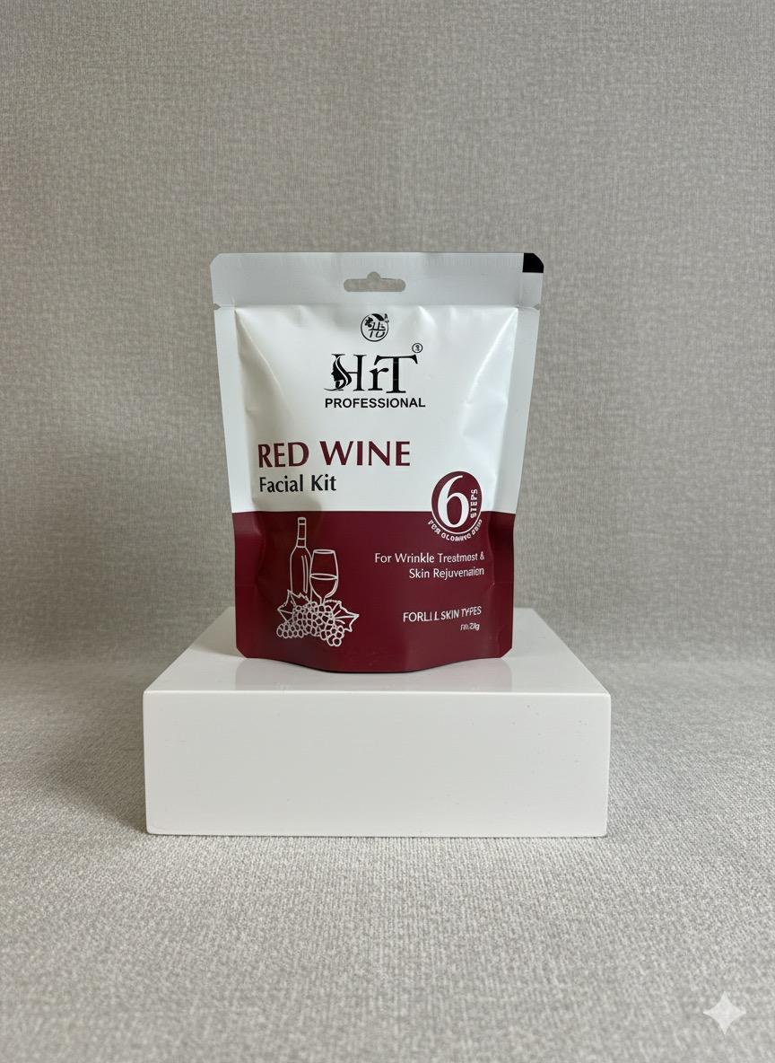 HRT Red Wine Facial Kit